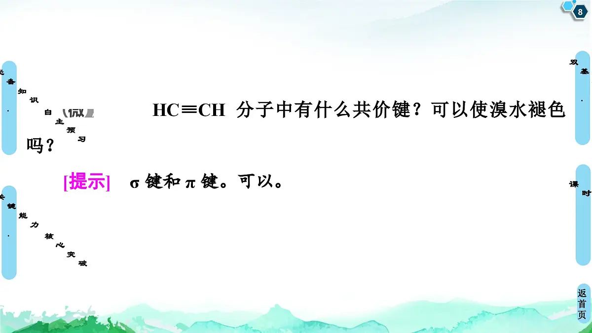 第1章 第1节 第2课时 有机化合物中的共价键和同分异构现象 课件【新教材】人教版(2019)高中化学选择性必修3第8页