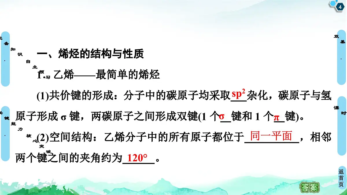 第2章 第2节 第1课时 烯烃 课件【新教材】人教版(2019)高中化学选择性必修3第4页
