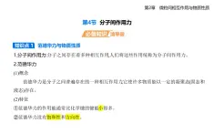 2.4分子間作用力知識點串講課件+分層訓練-魯科版高中化學高二上冊（選必二）