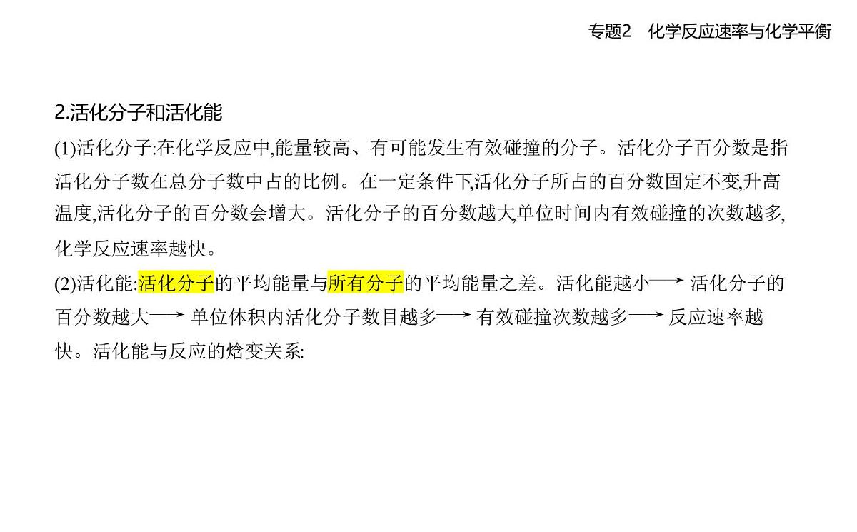 第一单元 化学反应速率知识点串讲课件-苏教版高中化学高二上册(选必一)第4页