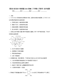2025年黑龙江省龙东十校联盟高三下学期4月联考化学试题（附答案解析）