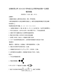 安徽省黄山市2024-2025学年高三上学期毕业班第一次质量检测化学试卷（解析版）