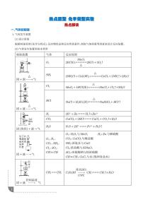 2025年高考化学一轮重难点专练：化学微型实验练习含答案