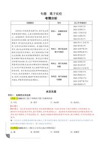 离子反应练习含答案--2026年高考化学必刷一轮