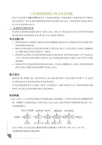 2026年高考化学一轮复习考点训练 工艺流程题(学生版+解析版)