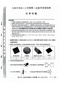 安徽省阜阳市太和中学2025-2026学年高三上学期10月月考化学试卷