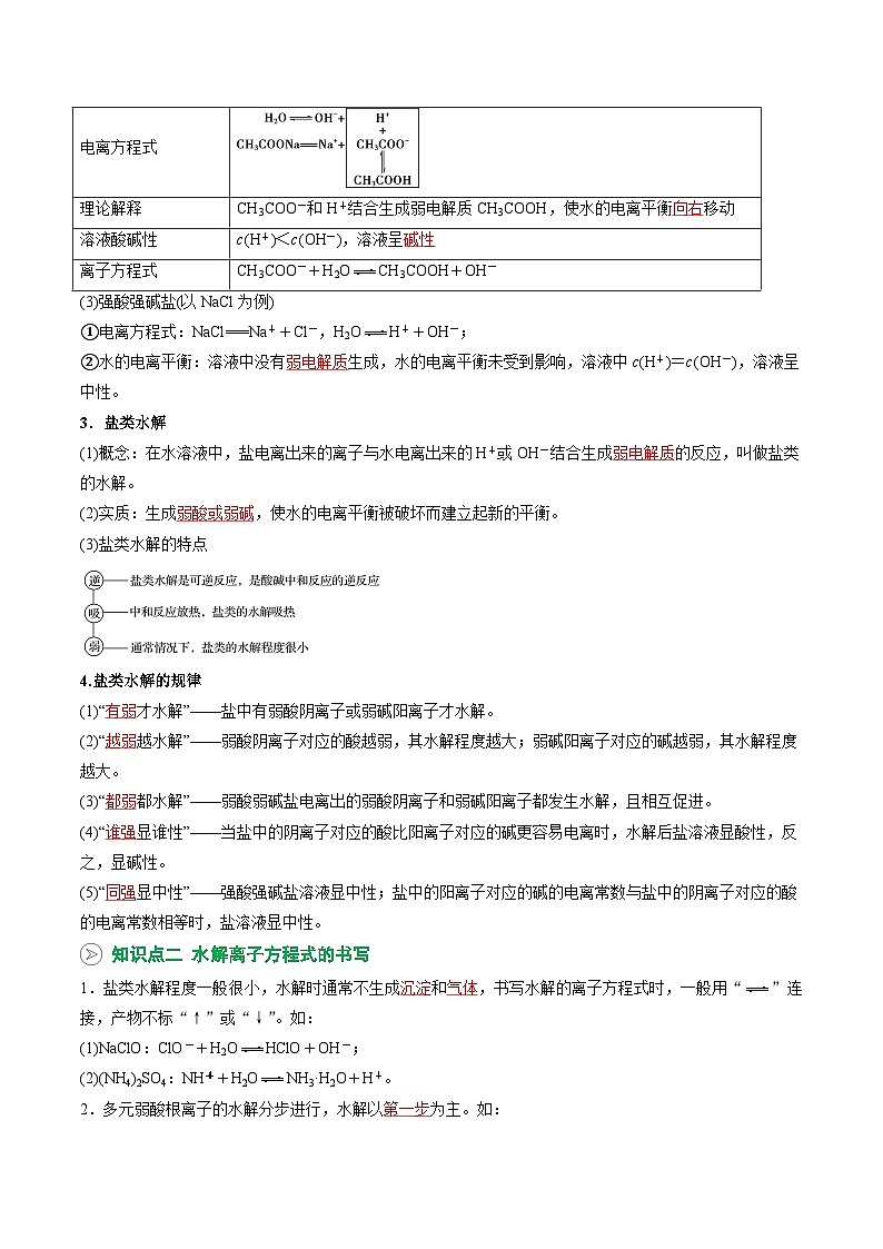 【02-暑假预习】第14讲 盐类的水解(教师版)-2025年新高二化学暑假衔接讲练 (人教版)第2页