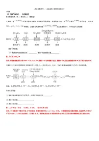 2026届高考化学一轮：工业流程（原料预处理二）练习含答案