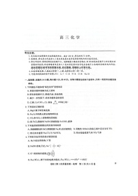 河南省九师联盟2025-2026学年高三上学期11月第三次质量检测（期中）考试化学试题（含答案）