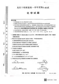 黑龙江省龙东十校联盟2025-2026学年高一上学期期中考试化学试题含答案含答案解析
