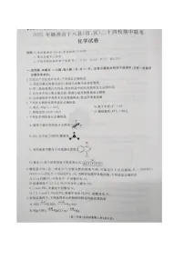 江西省赣州市十八县（市、区）二十四校联考2026届高三上学期期中考试化学试卷（含解析）含答案解析