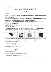 河南省三门峡市2026届高三上学期11月期中考试化学试题（Word版附答案）