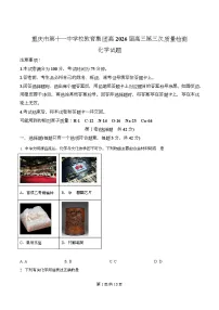 重庆市第十一中学2026届高三上学期10月期中化学试题(Word版附解析)