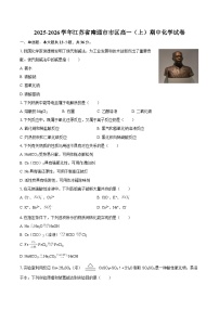 2025-2026学年江苏省南通市市区高一(上)期中化学试卷-自定义类型 (1)
