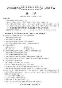 江西省九所重点中学2026届高三上学期第一次联合考试化学试卷（PDF版附解析）
