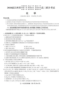 江西省九所重点中学2026届高三上学期第一次联合考试化学试卷（PDF版附解析）