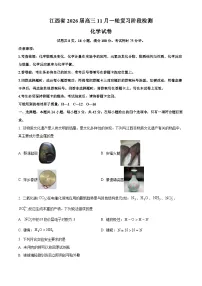 江西省上进联考2025-2026届高三11月一轮复习阶段检测-化学试题（含解析）