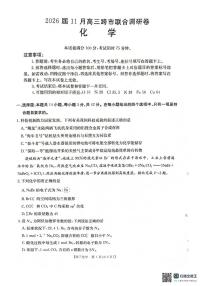 2026届广西桂林市高三上学期一模化学试题（高考模拟）