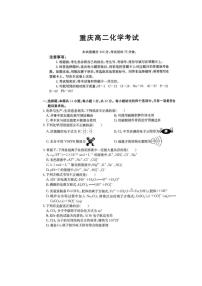 重庆市2025-2026学年高二上学期12月联考 化学试卷