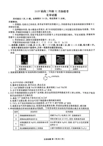 广东省衡水金卷2025-2026学年高三上学期12月联考化学试题(含答案)