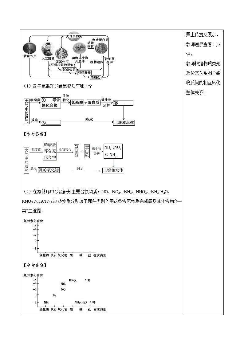 5.2.1 氮气及氮的氧化物(学案)-高中化学人教版(2019)必修二第2页