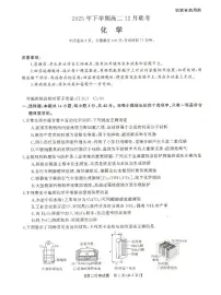 湖南天壹名校联盟2025年下学期高二12月联考化学试题(含答案)