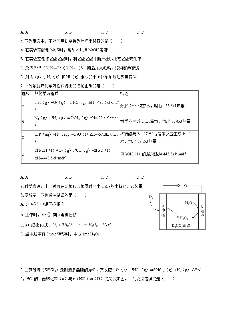 2024-2025学年福建省泉州市高二(上)期末化学试卷-自定义类型第2页