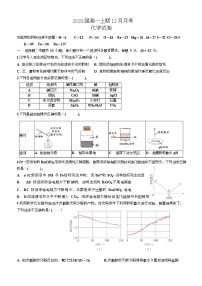 四川省仁寿第一中学校（北校区）2025-2026学年高一上学期12月月考化学试题