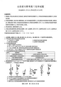 2025-2026学年山东省大联考高三上学期12月月考化学试卷（有答案）