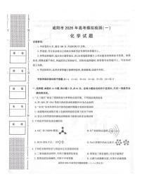 陕西省咸阳市2026年高三上学期高考一模化学试题（含答案）