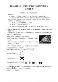 河南省金太阳2025-2026学年高三上学期1月第四次联考化学试题(含答案)