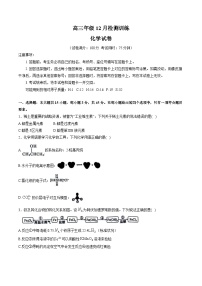 T8联考暨“五市十校”教学联盟2026届高三上学期12月检测训练化学试卷（含解析）