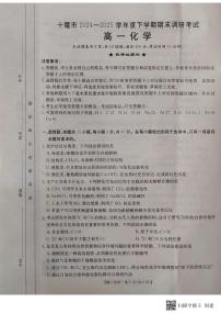 湖北省十堰市2024-2025学年高一下学期6月期末考试化学试卷