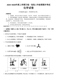 河南省南阳市方城县第一高级中学2025-2026学年高三上学期1月期末化学试题