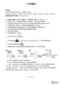 安徽省智学联考2024—2025学年高一下学期期末化学试题（无答案）