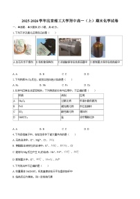 2025-2026学年北京理工大学附中高一（上）期末化学试卷-自定义类型