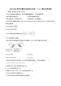 2025-2026学年内蒙古巴彦淖尔市高一（上）期末化学试卷-自定义类型