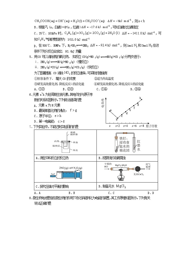 高二化学2025第2页