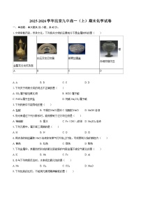 2025-2026学年北京九中高一（上）期末化学试卷-自定义类型