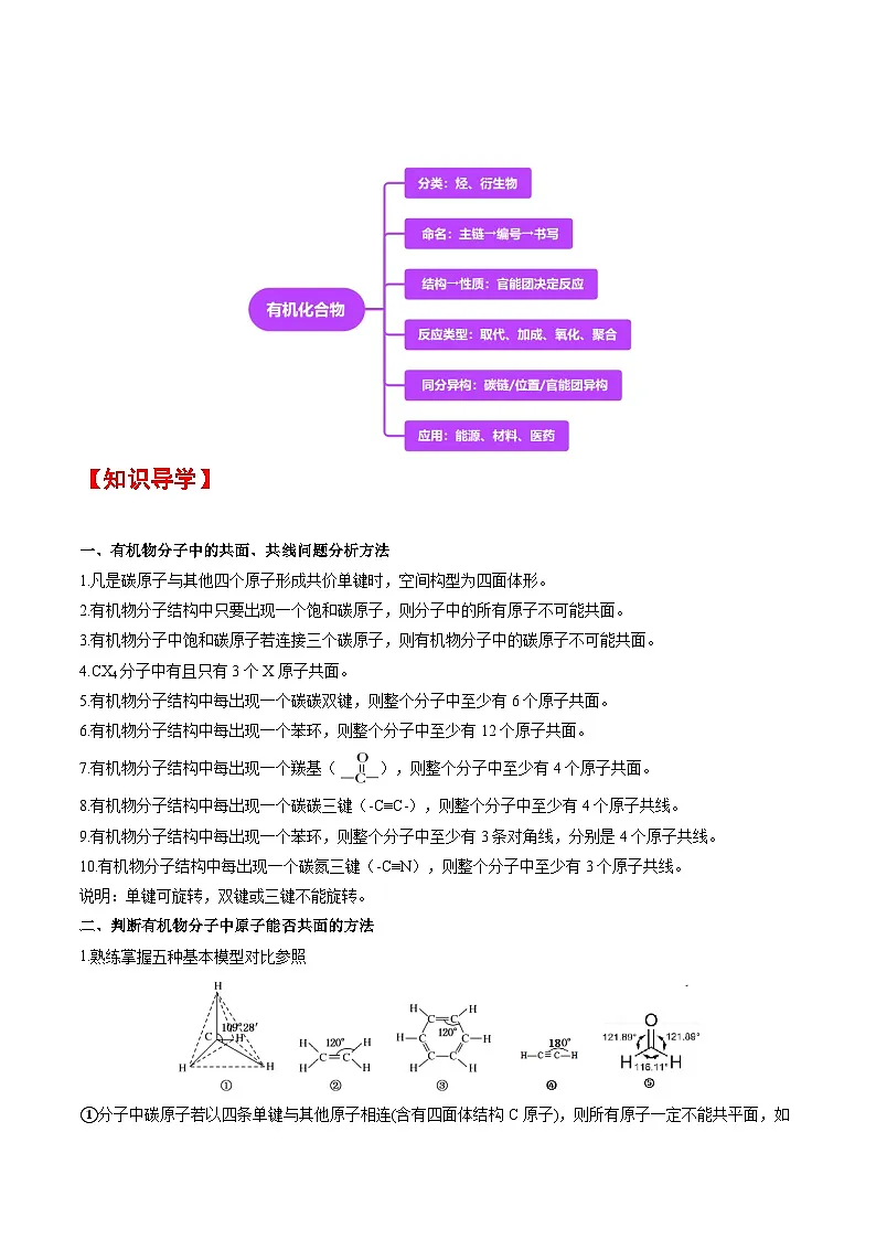 人教版2019化学必修第二册第七章 《有机化合物》(整理与提升)(解析版)第2页