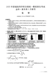 河南省2024-2025学年高三下学期金科新未来5月联考化学试卷（含答案）