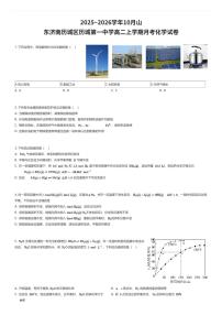 2025~2026学年10月山东济南历城区历城第一中学高二上学期月考化学试卷（有答案解析）