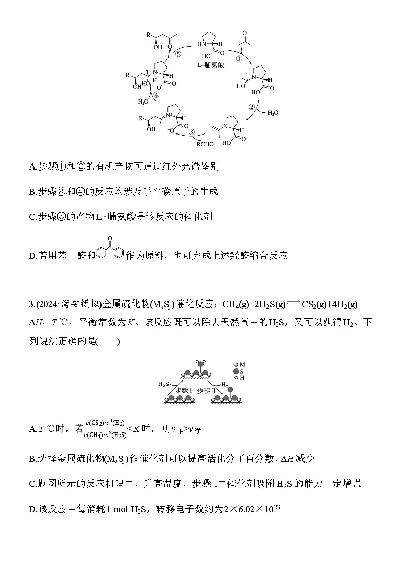 第16练 反应历程与催化机理(学生版)第2页