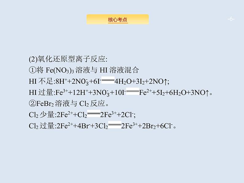2020版高考化学人教版大一轮课件:高考提分微课(3)与量有关的离子方程式的书写06