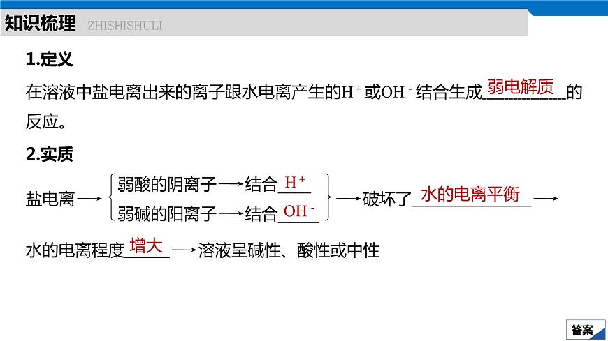 2020高考化學人教版一輪復習課件 第28講：第八章 水溶液中的離子平衡第5頁
