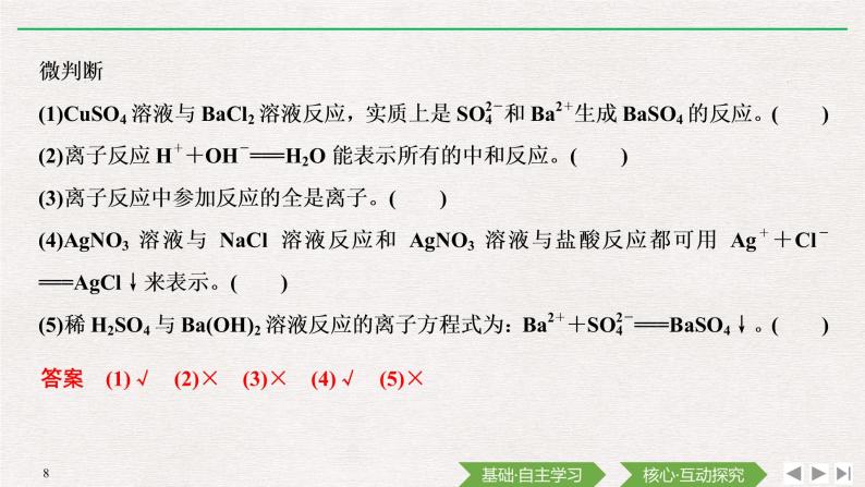 第1章 第二节 离子反应——第2课时 离子反应 课件08