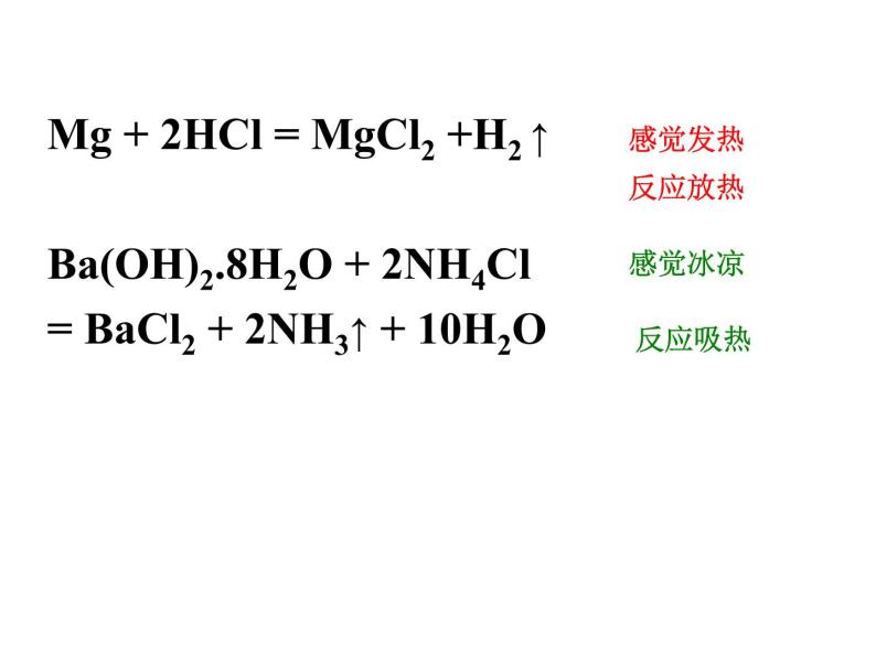 苏教版高中化学必修二 2-2-1化学反应中的热量变化（第一课时） 课件04