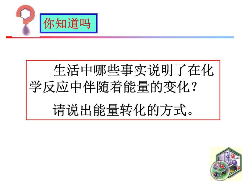 苏教版高中化学必修二 2-2 化学反应中的热量 课件02