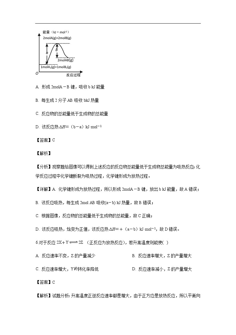 福建省霞浦第一中学2018-2019学年高二下学期第一次月考试化学卷(解析版)03