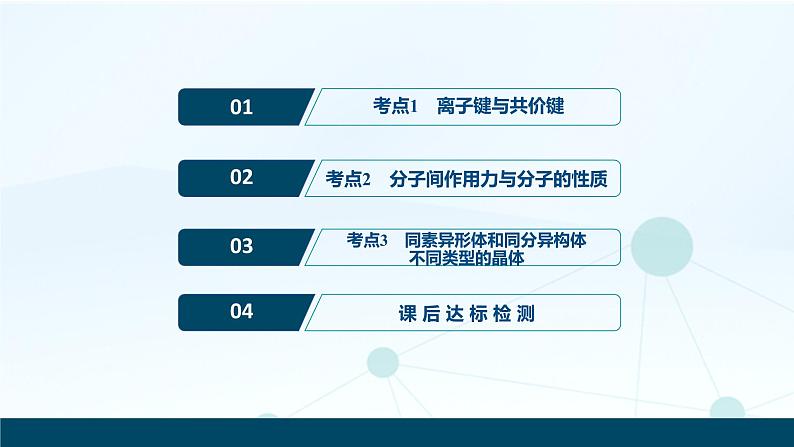 2020届化学高考二轮复习(浙江)微粒之间的相互作用力与物质的多样性课件(44张)02